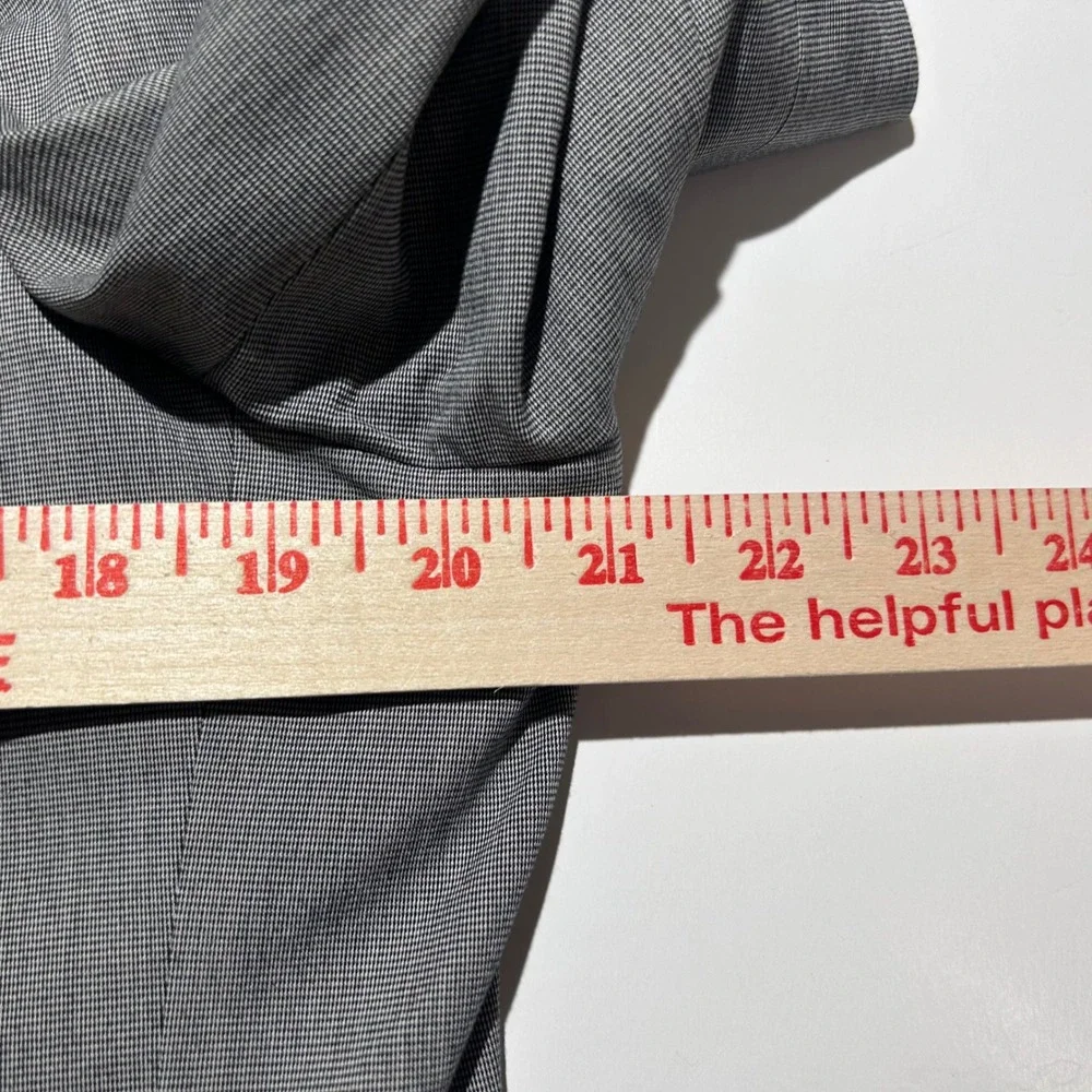 Banana Republic 42R Sport Coat Cotton Blend Grey Two Button Double Vented